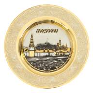 Тарелка с гравюрой МОСКВА AZY-128499 - Тарелка с гравюрой МОСКВА AZY-128499