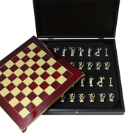 Шахматы подарочные ОЛИМПИЙСКИЕ ИГРЫ MP-S-7-36-RED - Шахматы подарочные ОЛИМПИЙСКИЕ ИГРЫ MP-S-7-36-RED