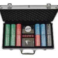 Набор для покера на 300 фишек NEVADA JACK GD/nev300 - Набор для покера на 300 фишек NEVADA JACK GD/nev300