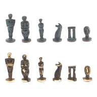 Шахматы подарочные из камня и бронзы ИДОЛЫ AZY-124904 - Шахматы подарочные из камня и бронзы ИДОЛЫ AZY-124904