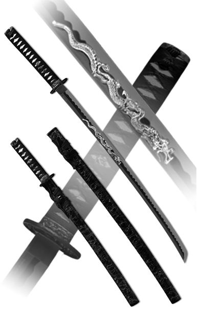Набор самурайских мечей КИНКУМО SI-SW-700-DR