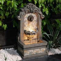 Садовый декоративный фонтан БЮВЕТ с подсветкой WXF-2306209