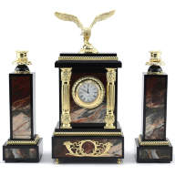 Часы каминные с канделябрами ОРЁЛ AZY-3132 - Часы каминные с канделябрами ОРЁЛ AZY-3132