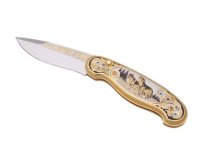 Складной подарочный нож ВОЛКИ AZS029.2М-19