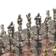 Шахматы из камня ГРЕКО-РИМСКАЯ ВОЙНА AZY-120799 - Шахматы из камня ГРЕКО-РИМСКАЯ ВОЙНА AZY-120799