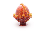 Яйцо пасхальное из янтаря LPK-0768