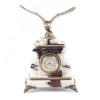 Часы каминные из мрамора ОРЁЛ AZY121400