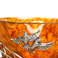 Чайная чашка из янтаря КОЛОСОК AZJ-5102 - Чайная чашка из янтаря КОЛОСОК AZJ-5102