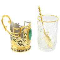Подарочный чайный набор МАЛАХИТОВЫЙ AZRK3331058 - Подарочный чайный набор МАЛАХИТОВЫЙ AZRK3331058