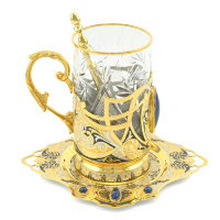 Подарочный чайный набор ЛАЗУРИТОВЫЙ AZRK3331059