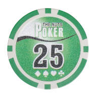 Набор для покера NUTS на 200 фишек с номиналом GD/n200 - Набор для покера NUTS на 200 фишек с номиналом GD/n200