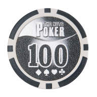Набор для покера NUTS на 200 фишек с номиналом GD/n200 - Набор для покера NUTS на 200 фишек с номиналом GD/n200