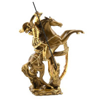 Скульптура из полистоуна под бронзу ГЕОРГИЙ ПОБЕДОНОСЕЦ AZRK-1308904