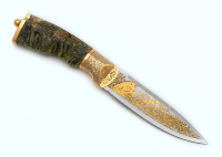 Нож подарочный украшенный FOX-4 RO-P265