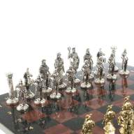 Шахматы подарочные из камня РИМЛЯНЕ VS ГАЛЛЫ AZY-122643 - Шахматы подарочные из камня РИМЛЯНЕ VS ГАЛЛЫ AZY-122643