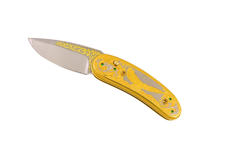 Складной нож подарочный ОХОТА AZS029.2-67