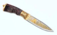 Нож подарочный украшенный FOX-4 RO-P265-1
