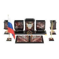 Настольный письменный набор из креноида на бронзовых ножках AZY-126995