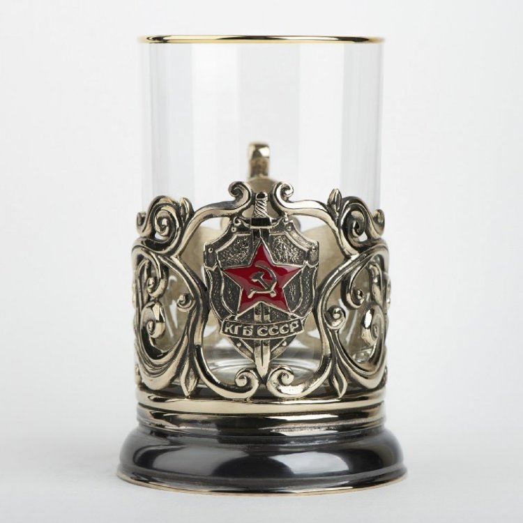 Подстаканник для чая КГБ СССР 061.L1033/4