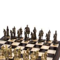 Шахматы из камня РУССКИЕ ВОИНЫ AZY-125495 - Шахматы из камня РУССКИЕ ВОИНЫ AZY-125495