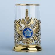 Подстаканник подарочный СЛУЖБА ВНЕШНЕЙ РАЗВЕДКИ 061.L1086/34 - Подстаканник подарочный СЛУЖБА ВНЕШНЕЙ РАЗВЕДКИ 061.L1086/34