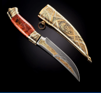 Нож подарочный украшенный ТИГР AZRV39597