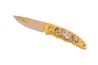 Складной нож подарочный ОХОТНИКИ НА ПРИВАЛЕ AZS029Г1М-64