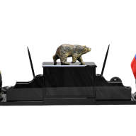 Настольный письменный набор для руководителя МЕДВЕДЬ AZRK-1440382 - Настольный письменный набор для руководителя МЕДВЕДЬ AZRK-1440382