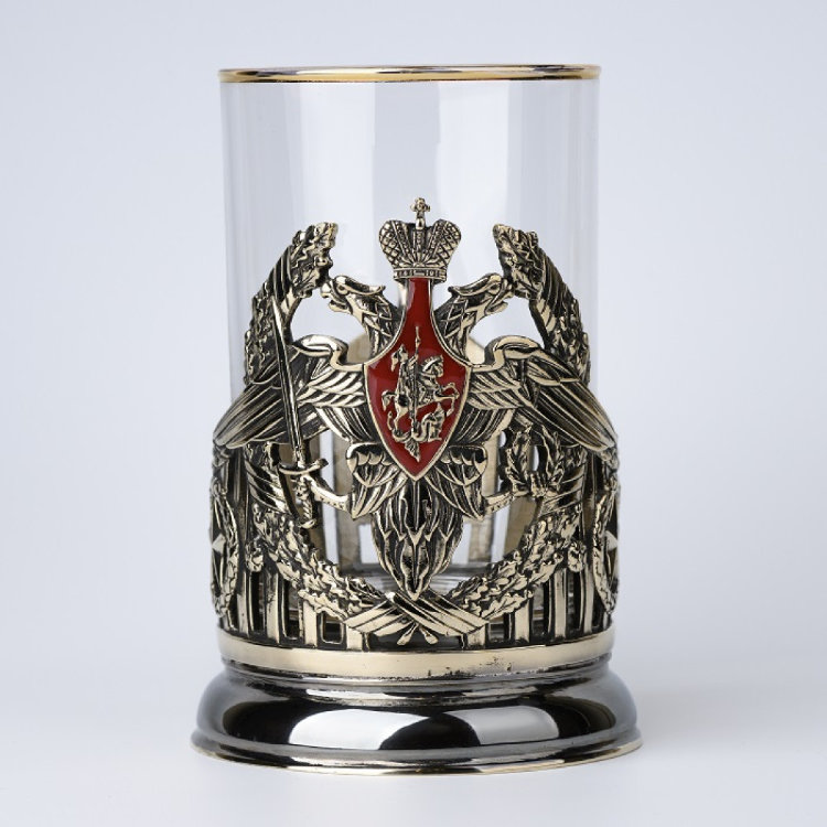 Подстаканник для чая МИНИСТЕРСТВО ОБОРОНЫ РФ 061.L1153/4