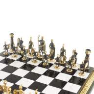Шахматы подарочные РИМ с фигурами из бронзы AZY-123812 - Шахматы подарочные РИМ с фигурами из бронзы AZY-123812