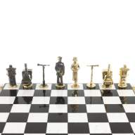 Шахматы подарочные РЖД с фигурами из бронзы AZY-123813 - Шахматы подарочные РЖД с фигурами из бронзы AZY-123813
