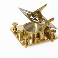 Морской компас в деревянном футляре NA-1646 - Морской компас в деревянном футляре NA-1646