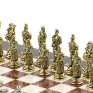 Шахматы из камня РИМСКИЕ ЛЕГИОНЕРЫ AZY-120794 - Шахматы из камня РИМСКИЕ ЛЕГИОНЕРЫ AZY-120794