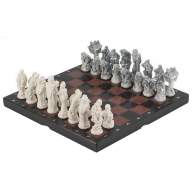 Шахматы подарочные из камня РУССКИЕ СКАЗКИ-5 AZY-8056 - Шахматы подарочные из камня РУССКИЕ СКАЗКИ-5 AZY-8056