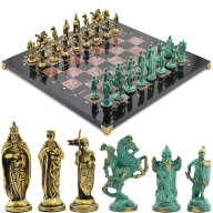 Шахматы из натурального камня КРЕСТОНОСЦЫ AZRK-1318853-2 - Шахматы из натурального камня КРЕСТОНОСЦЫ AZRK-1318853-2