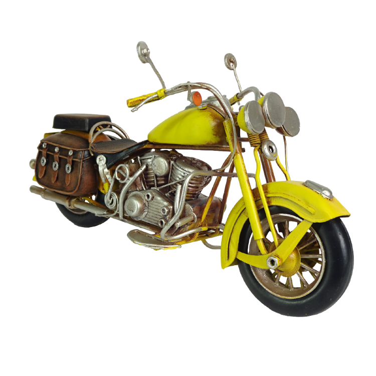 Коллекционная модель мотоцикла HARLEY DAVIDSON, желтый RD-2004-D-2216