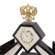 Письменный набор из мрамора с бюваром и лотком ГЕРБ А4 072126891 - Письменный набор из мрамора с бюваром и лотком ГЕРБ А4 072126891