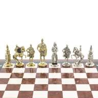 Шахматы из камня РУССКИЕ ВИТЯЗИ AZY-123304 - Шахматы из камня РУССКИЕ ВИТЯЗИ AZY-123304