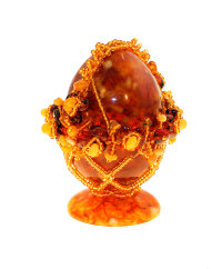 Пасхальное яйцо из янтаря LP-0762