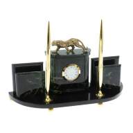 Письменный набор из нефрита ГЕПАРД AZY-128593 - Письменный набор из нефрита ГЕПАРД AZY-128593
