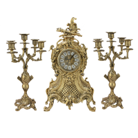 Часы каминные с канделябрами КАРРАНКО ТАПАДО BP-2706428-D