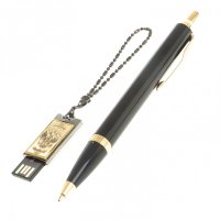 Набор подарочный СТАТУС флешка 32 Gb и ручка Parker AZY-122384