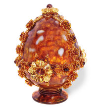 Пасхальное яйцо из янтаря LP-0766