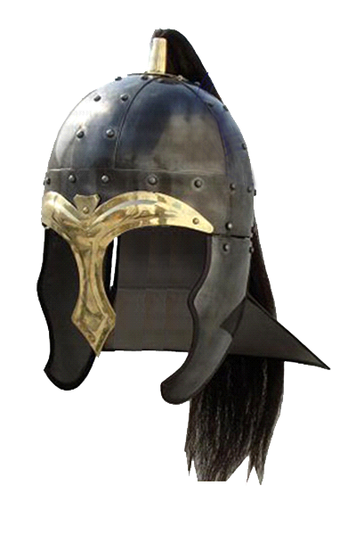 Шлем ВОСТОЧНЫЙ с чёрным хвостом NA-3662