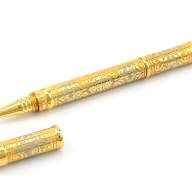Подарочная шариковая ручка с лазуритом AZRK-3330232 - Подарочная шариковая ручка с лазуритом AZRK-3330232