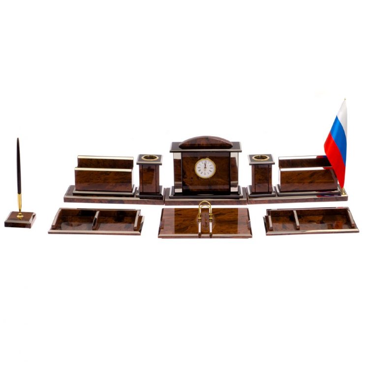 Настольный письменный набор ЗОЛОТОЙ AZY-126257