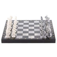 Шахматы из уральского камня СРЕДНЕВЕКОВЬЕ AZY-9963 - Шахматы из уральского камня СРЕДНЕВЕКОВЬЕ AZY-9963