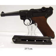 Пистолет Люгер P08 с деревянными накладками (сувенирная копия) DE-1143-M - Пистолет Люгер P08 с деревянными накладками (сувенирная копия) DE-1143-M