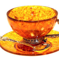 Чашка чайная из янтаря LP-3302 - Чашка чайная из янтаря LP-3302