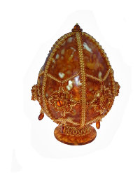 Пасхальное яйцо из янтаря LP-0756